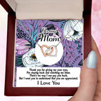 Gift for Mom-You Are Appreciated Interlocking Hearts Necklace