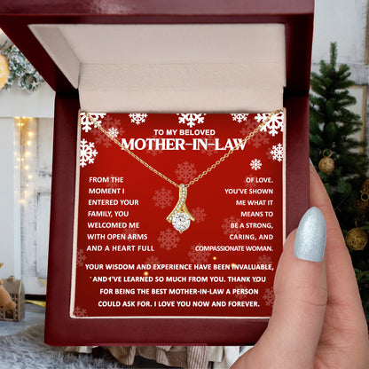 Gift for Mother-in-law - You Wisdom and Experience - Alluring Beauty Pendant Necklace - Mallard Moon Gift Shop