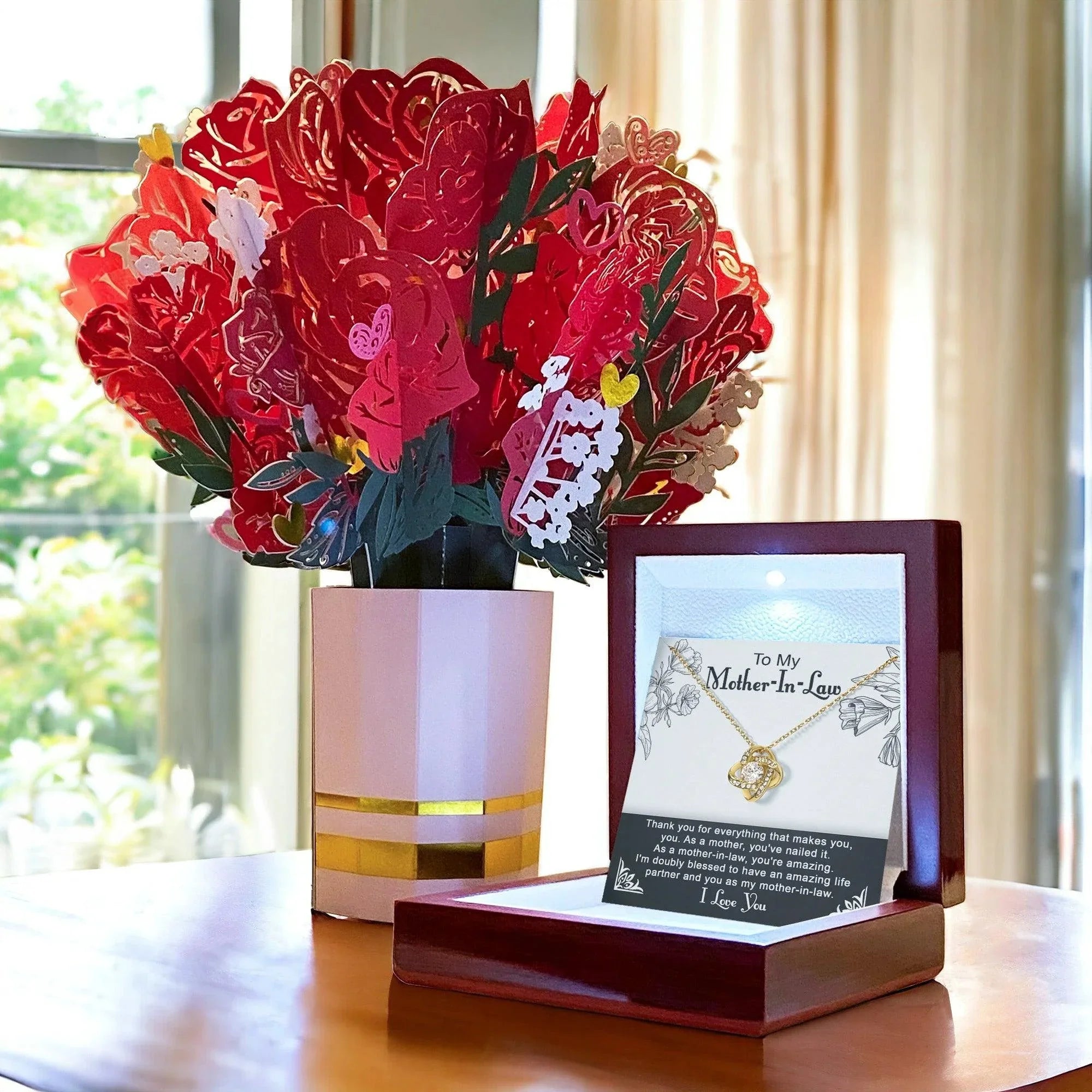 To My Mother-in-Law You Nailed It as a Mother Pendant Necklace