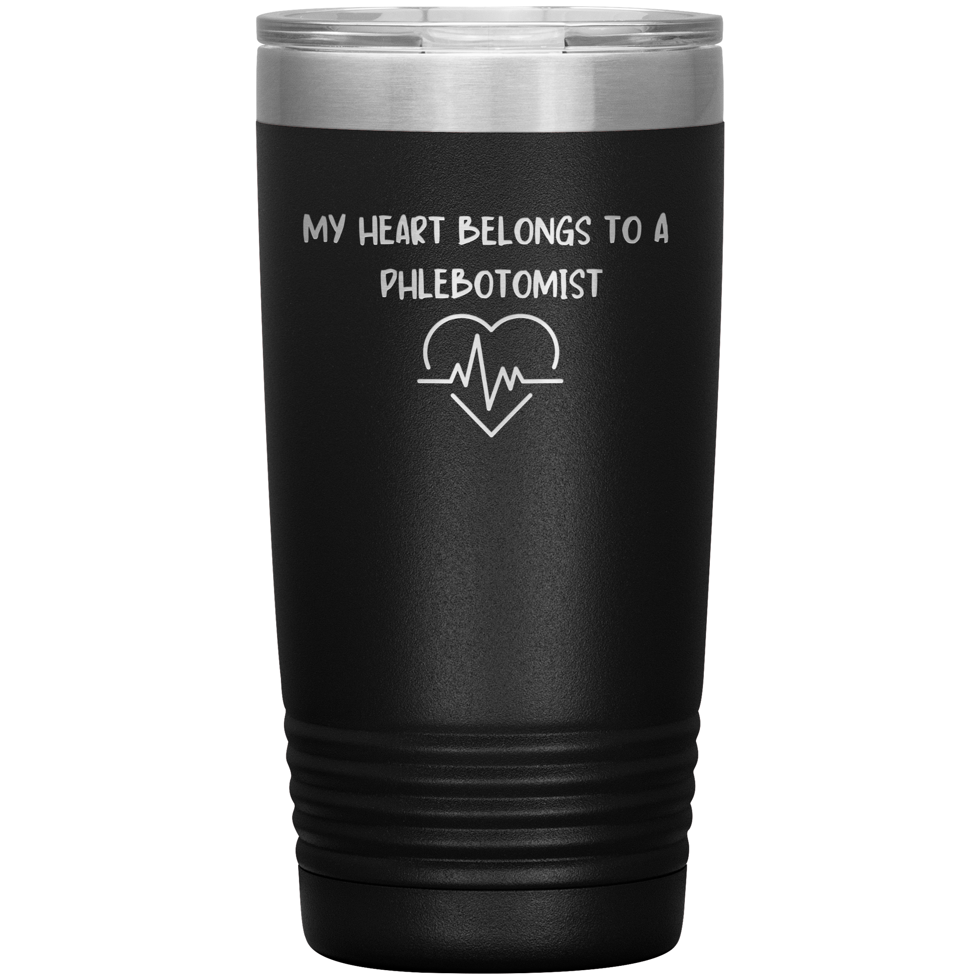 My Heart Belongs to a Phlebotomist – Stainless Steel Polar Tumbler 20oz