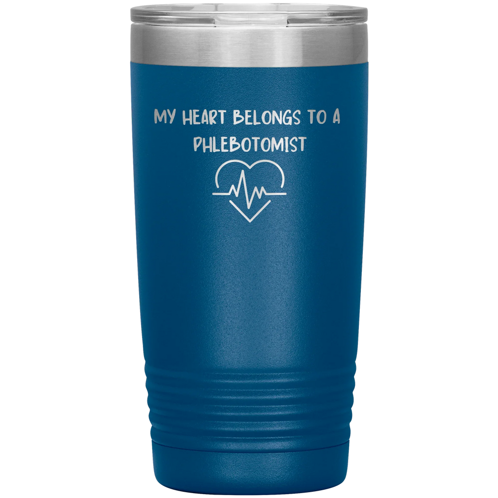 My Heart Belongs to a Phlebotomist – Stainless Steel Polar Tumbler 20oz