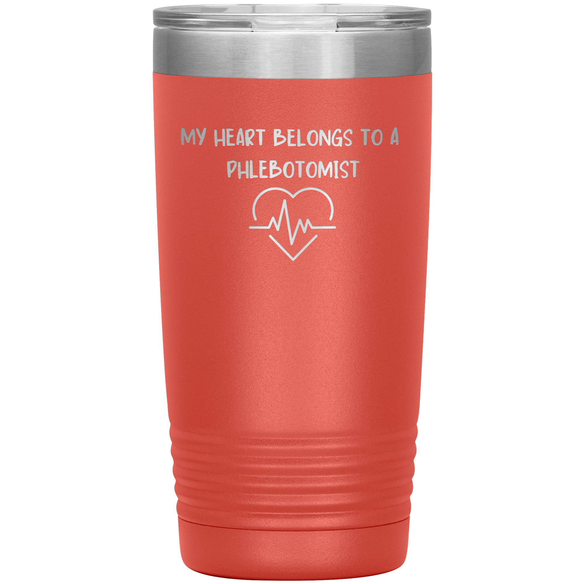 My Heart Belongs to a Phlebotomist – Stainless Steel Polar Tumbler 20oz