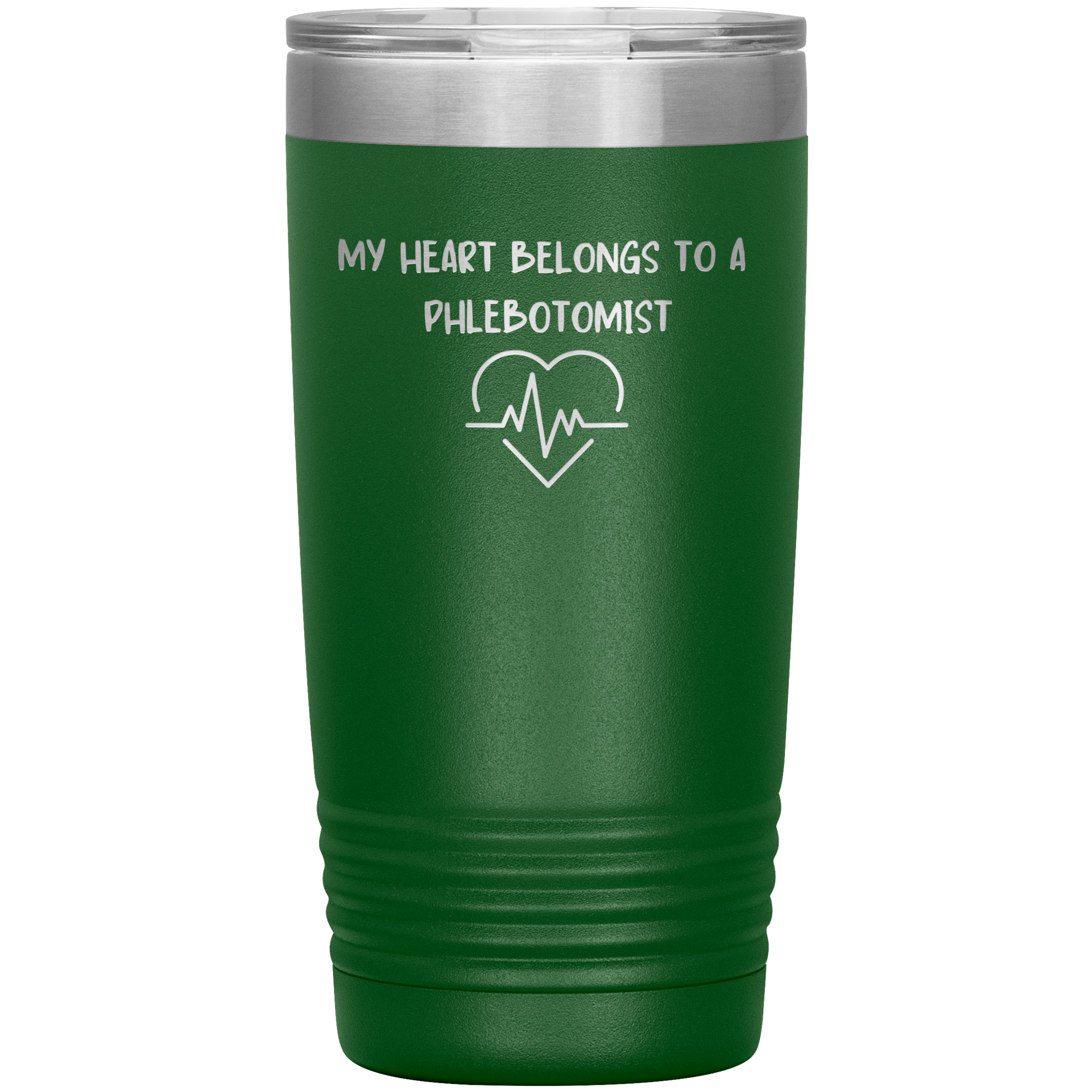 My Heart Belongs to a Phlebotomist – Stainless Steel Polar Tumbler 20oz
