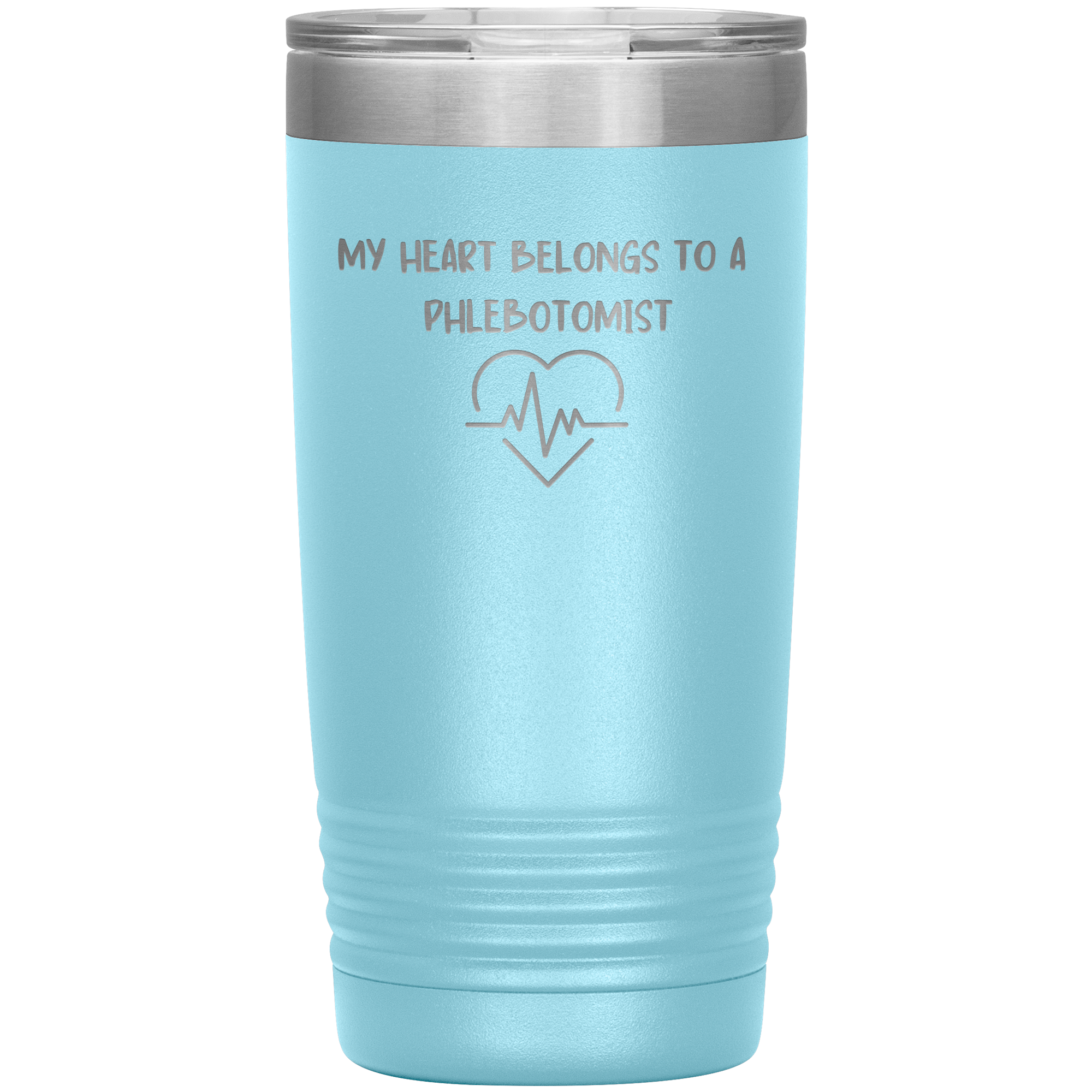 My Heart Belongs to a Phlebotomist – Stainless Steel Polar Tumbler 20oz
