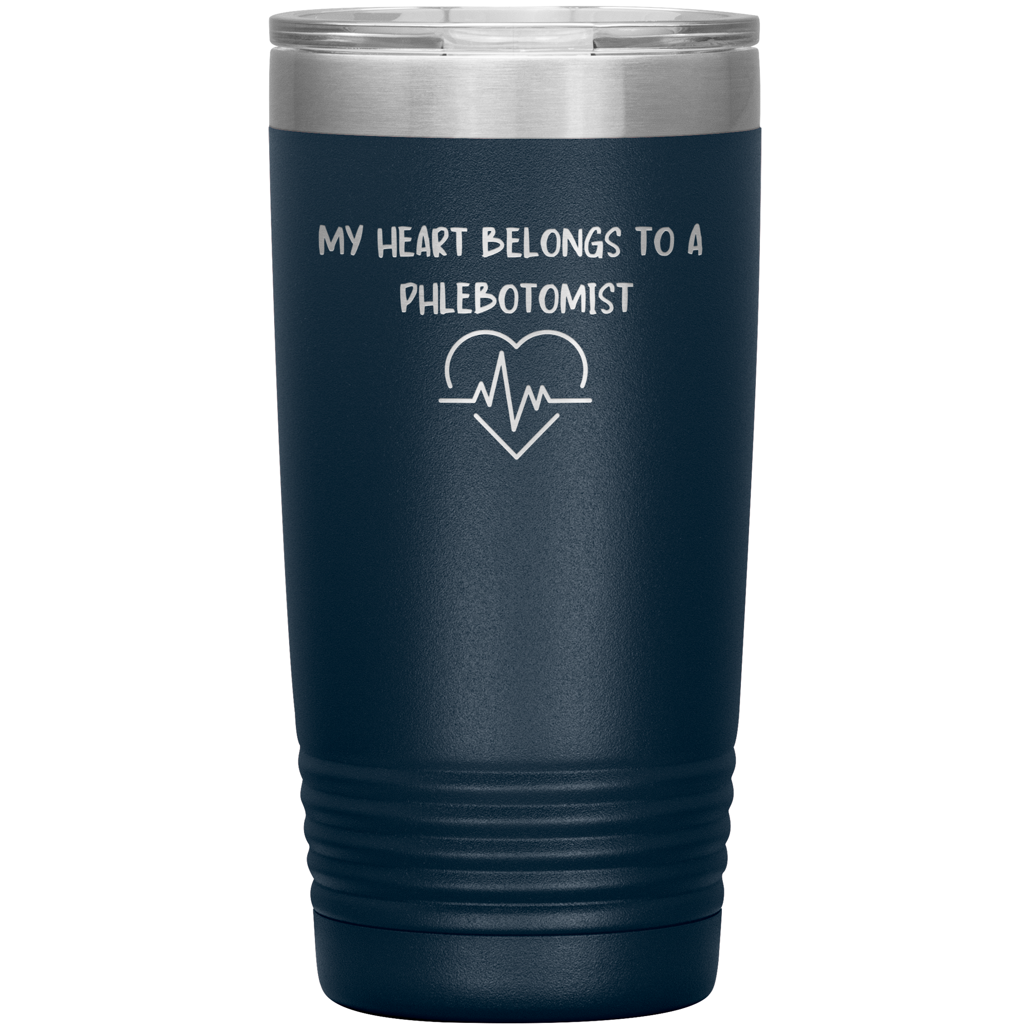 My Heart Belongs to a Phlebotomist – Stainless Steel Polar Tumbler 20oz
