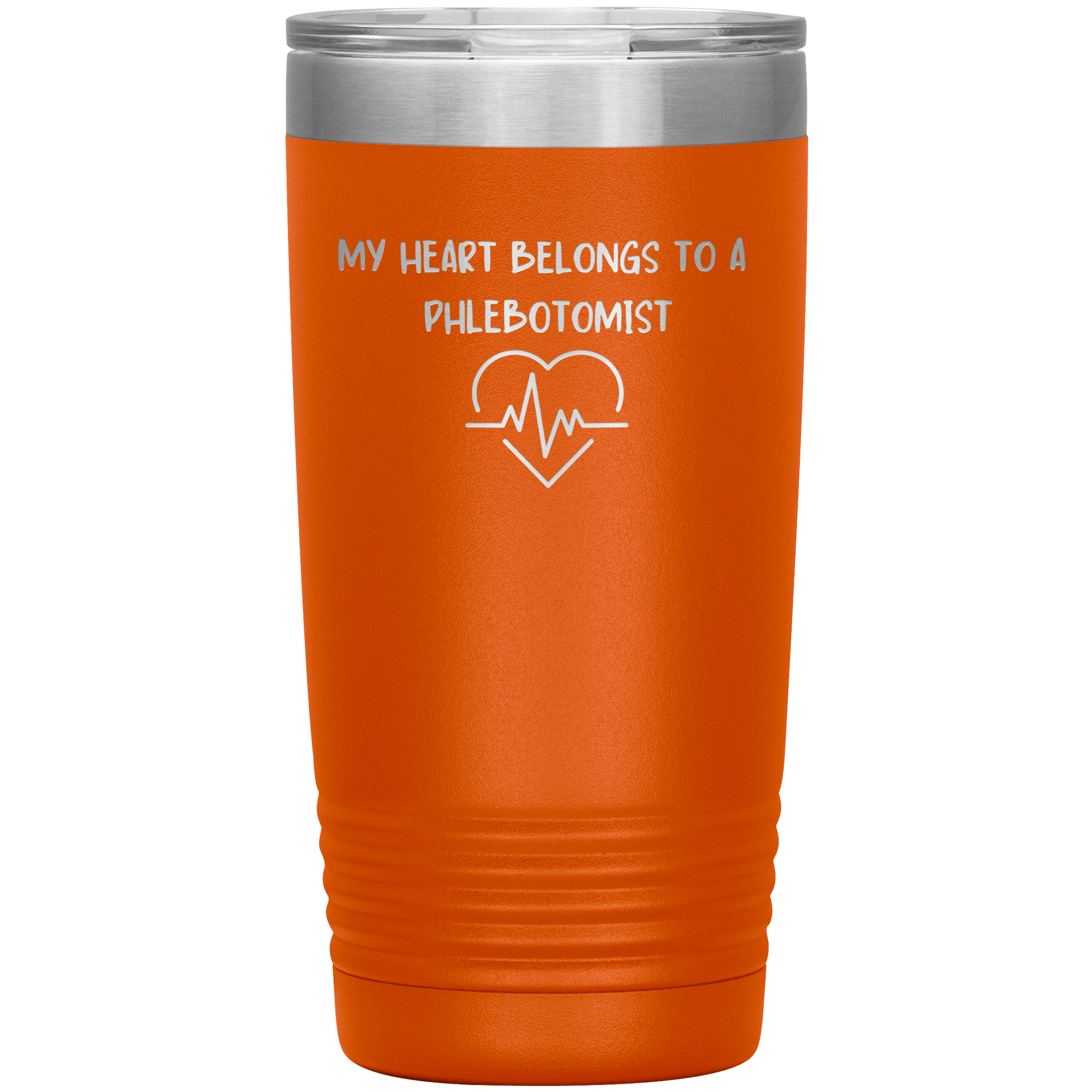 My Heart Belongs to a Phlebotomist – Stainless Steel Polar Tumbler 20oz