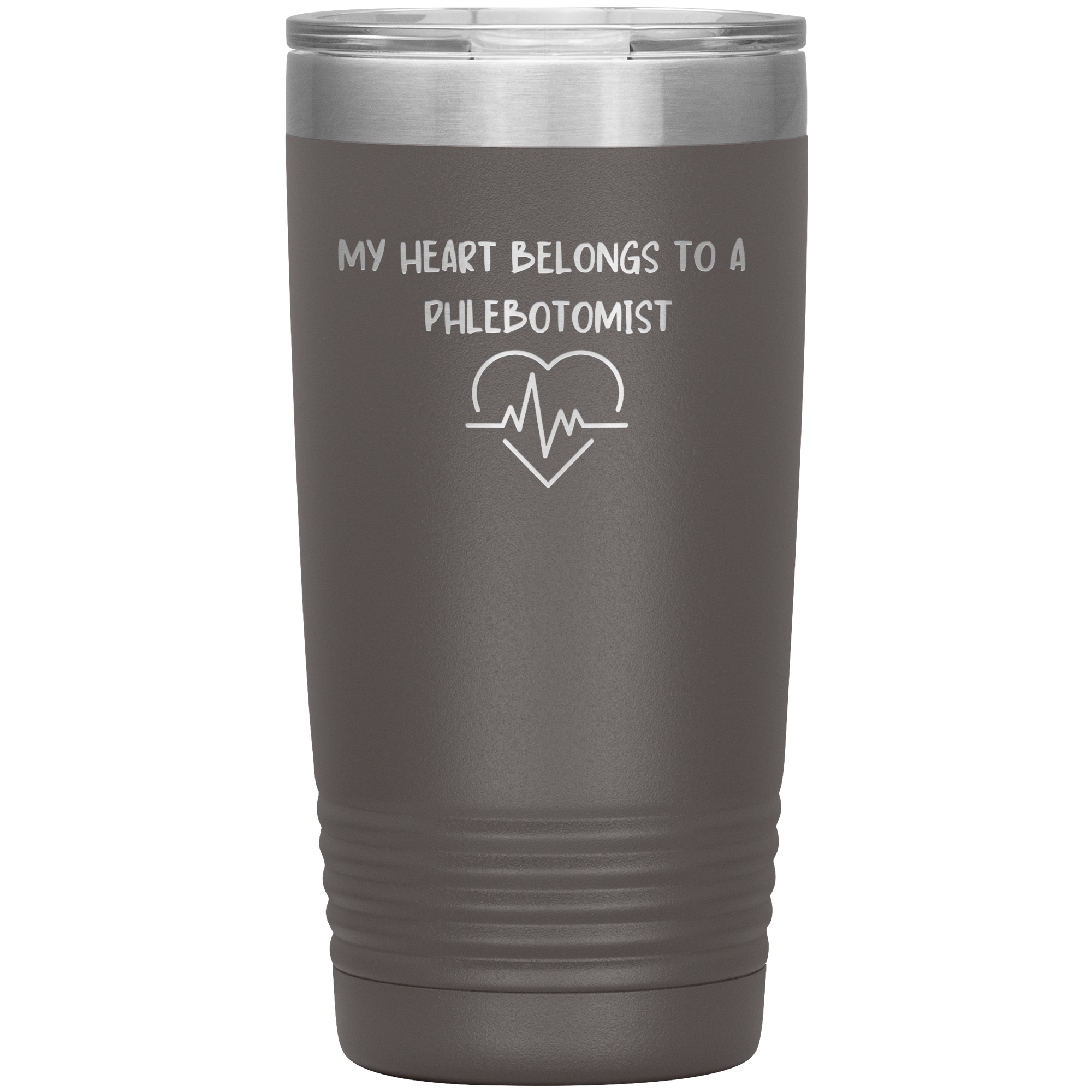 My Heart Belongs to a Phlebotomist – Stainless Steel Polar Tumbler 20oz