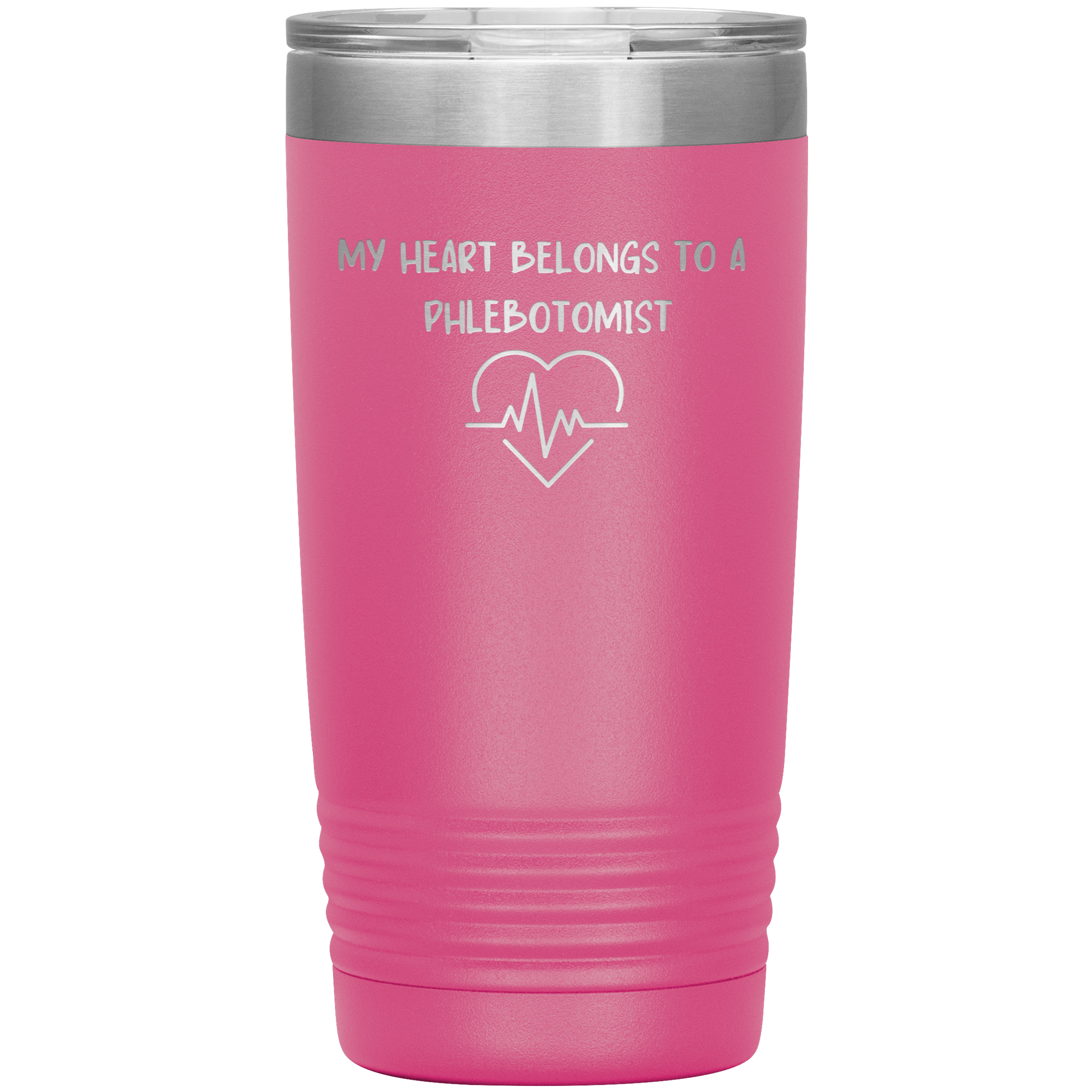 My Heart Belongs to a Phlebotomist – Stainless Steel Polar Tumbler 20oz