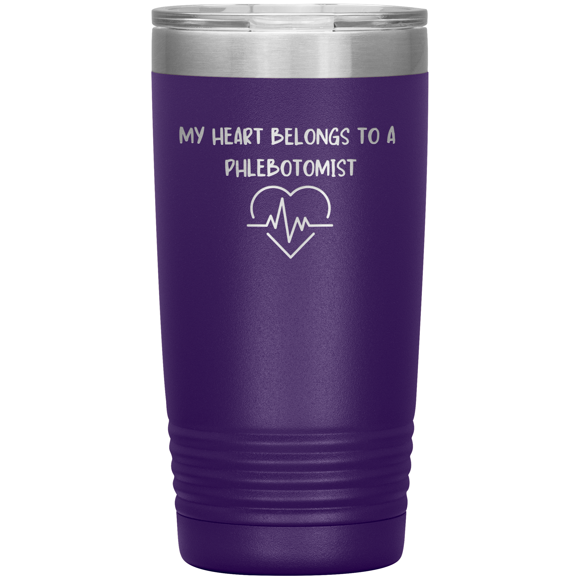 My Heart Belongs to a Phlebotomist – Stainless Steel Polar Tumbler 20oz