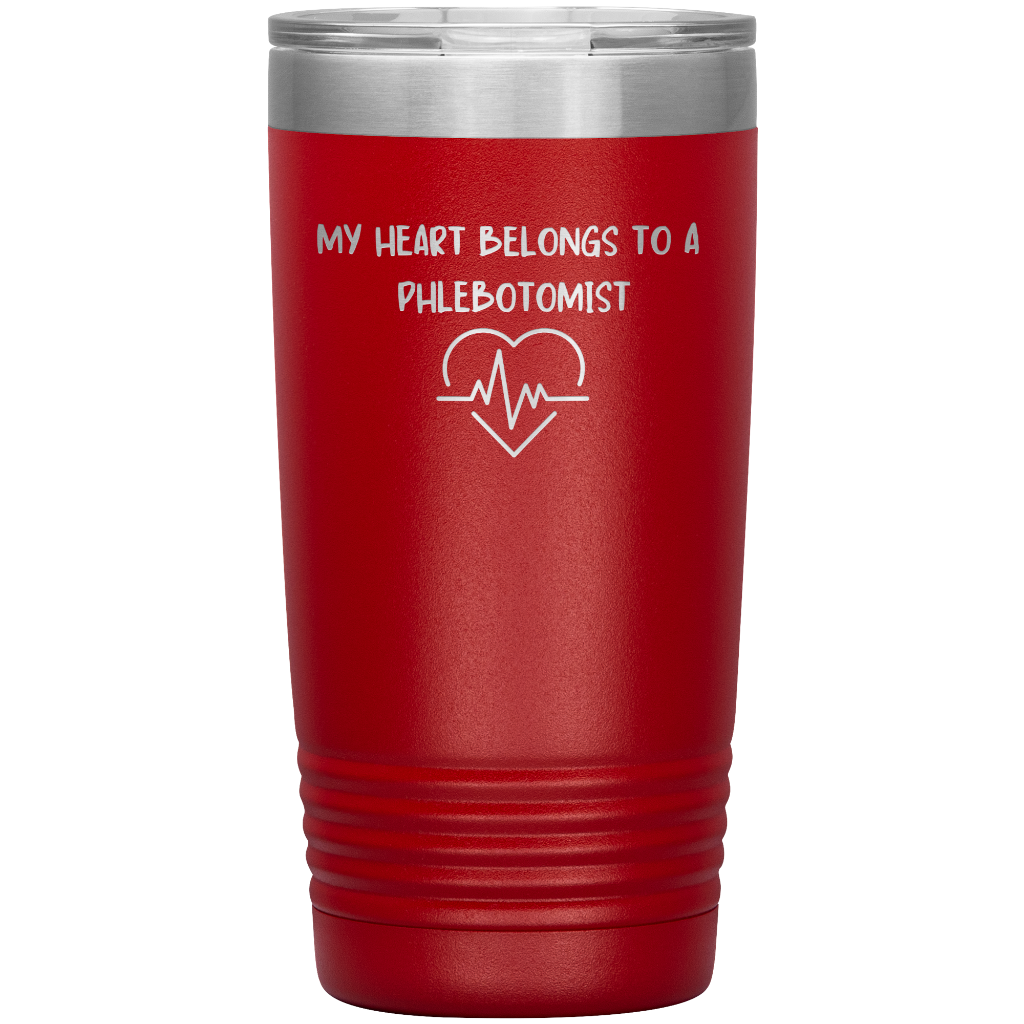 My Heart Belongs to a Phlebotomist – Stainless Steel Polar Tumbler 20oz
