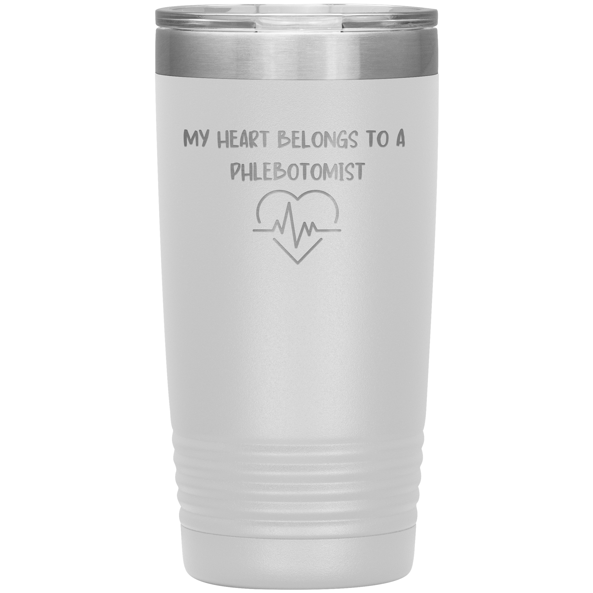 My Heart Belongs to a Phlebotomist – Stainless Steel Polar Tumbler 20oz