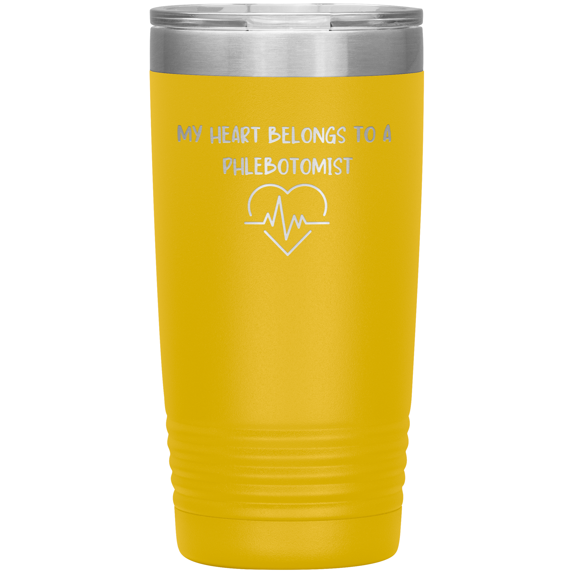 My Heart Belongs to a Phlebotomist – Stainless Steel Polar Tumbler 20oz