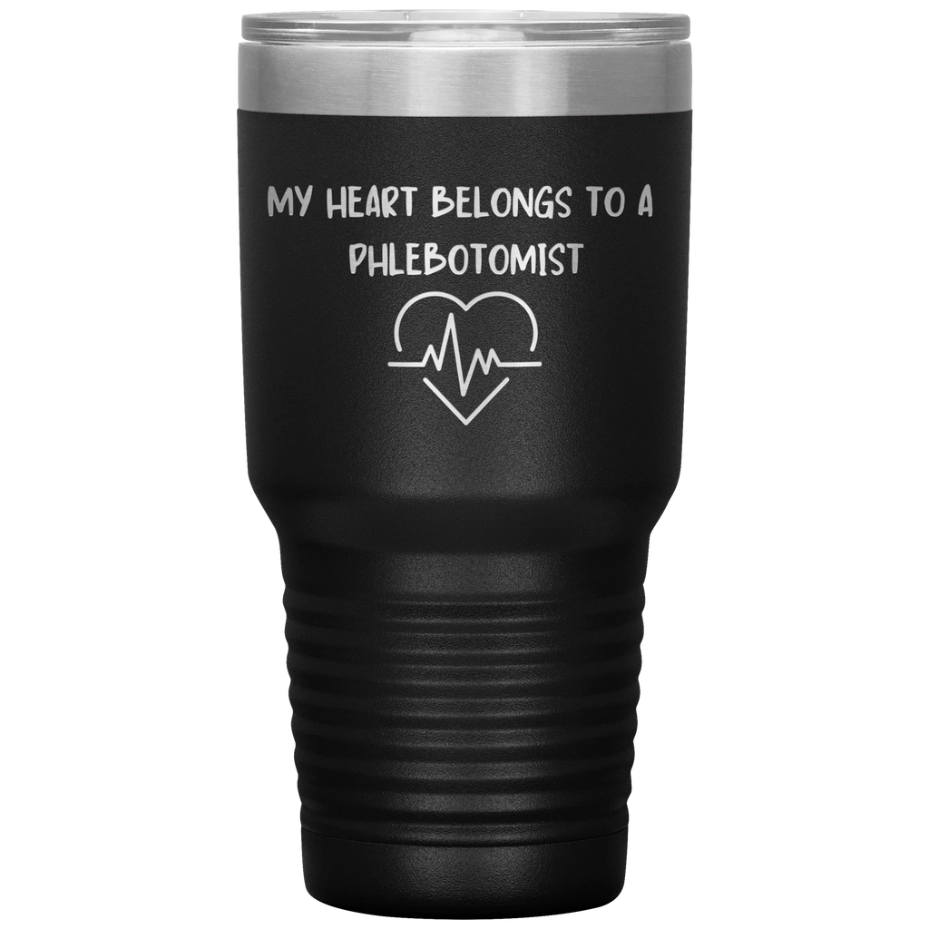 My Heart Belongs to a Phlebotomist – Stainless Steel Polar Tumbler 30oz