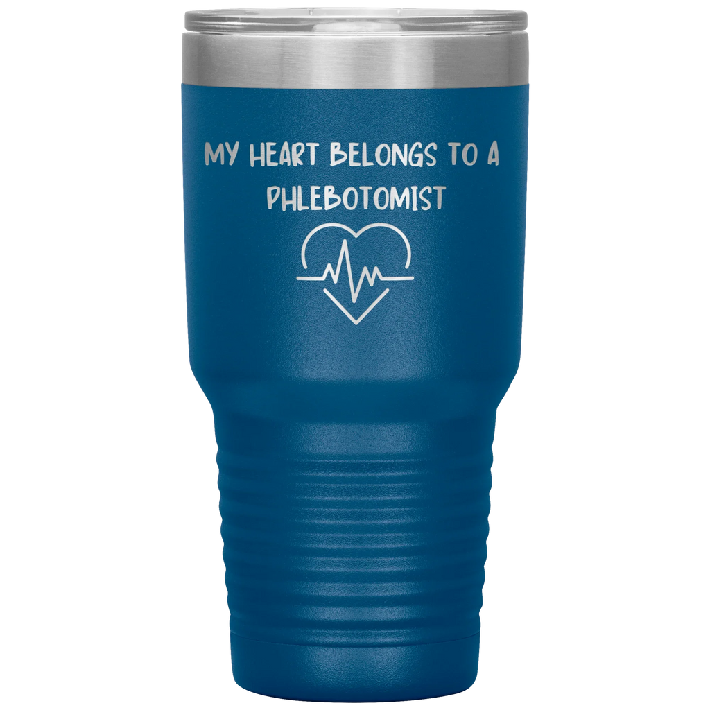 My Heart Belongs to a Phlebotomist – Stainless Steel Polar Tumbler 30oz