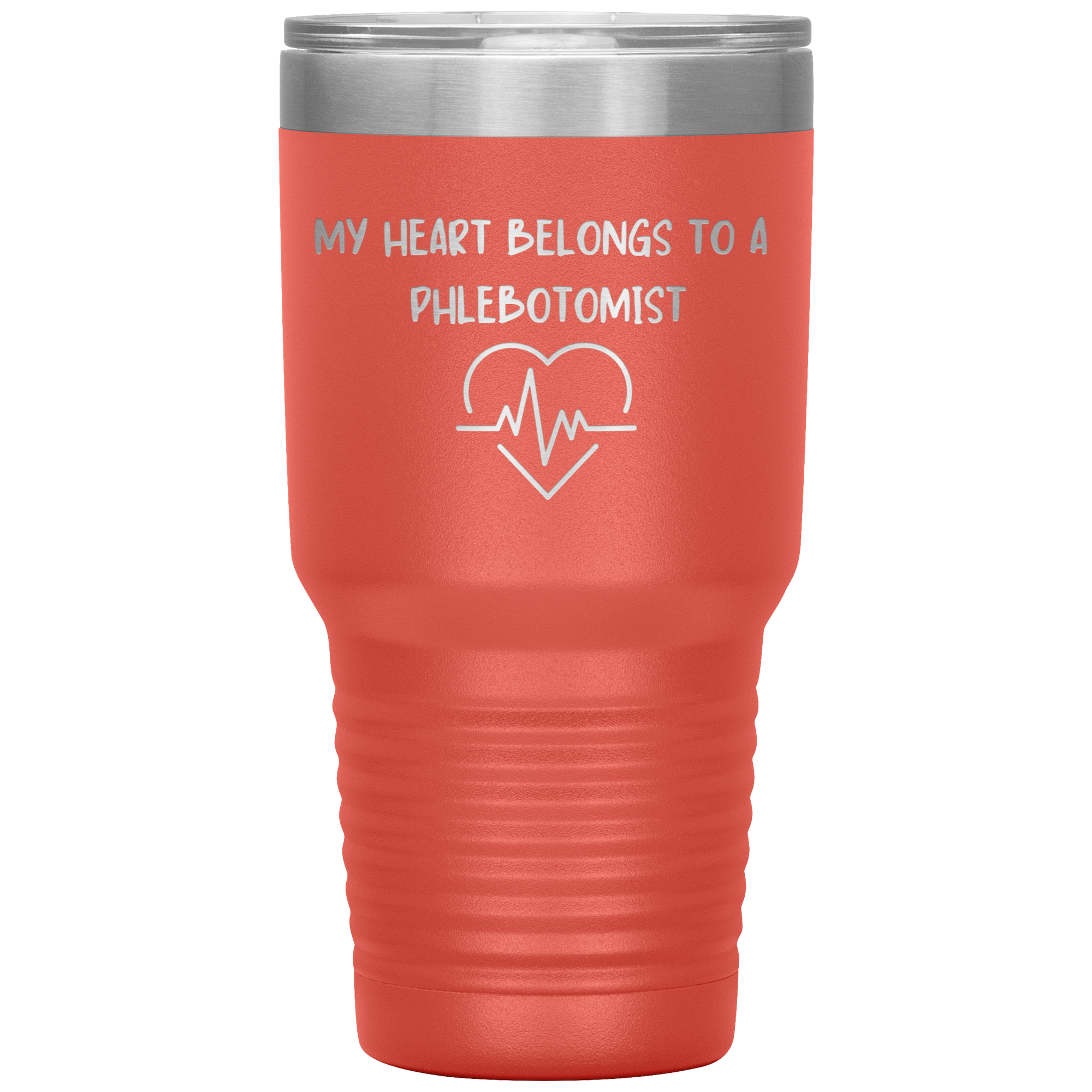 My Heart Belongs to a Phlebotomist – Stainless Steel Polar Tumbler 30oz