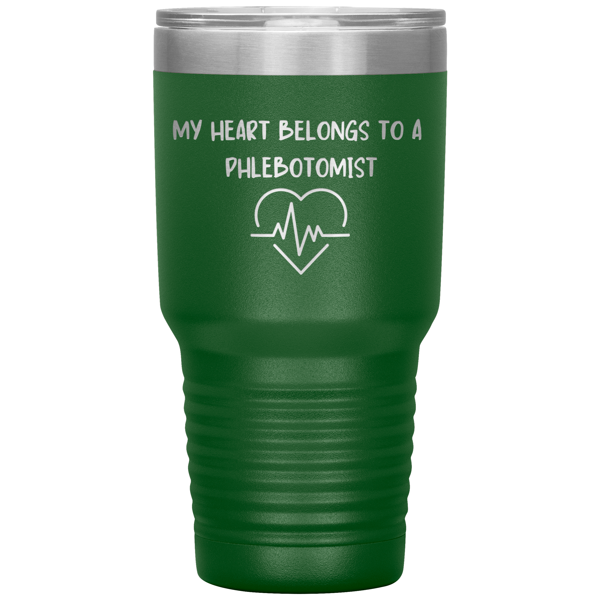 My Heart Belongs to a Phlebotomist – Stainless Steel Polar Tumbler 30oz