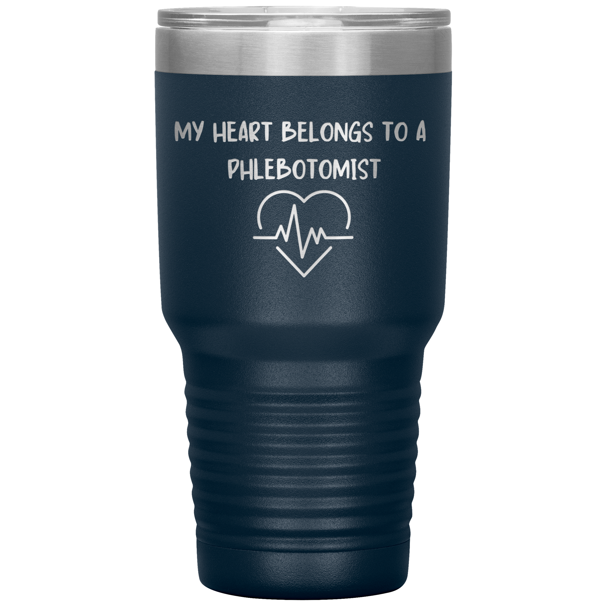 My Heart Belongs to a Phlebotomist – Stainless Steel Polar Tumbler 30oz