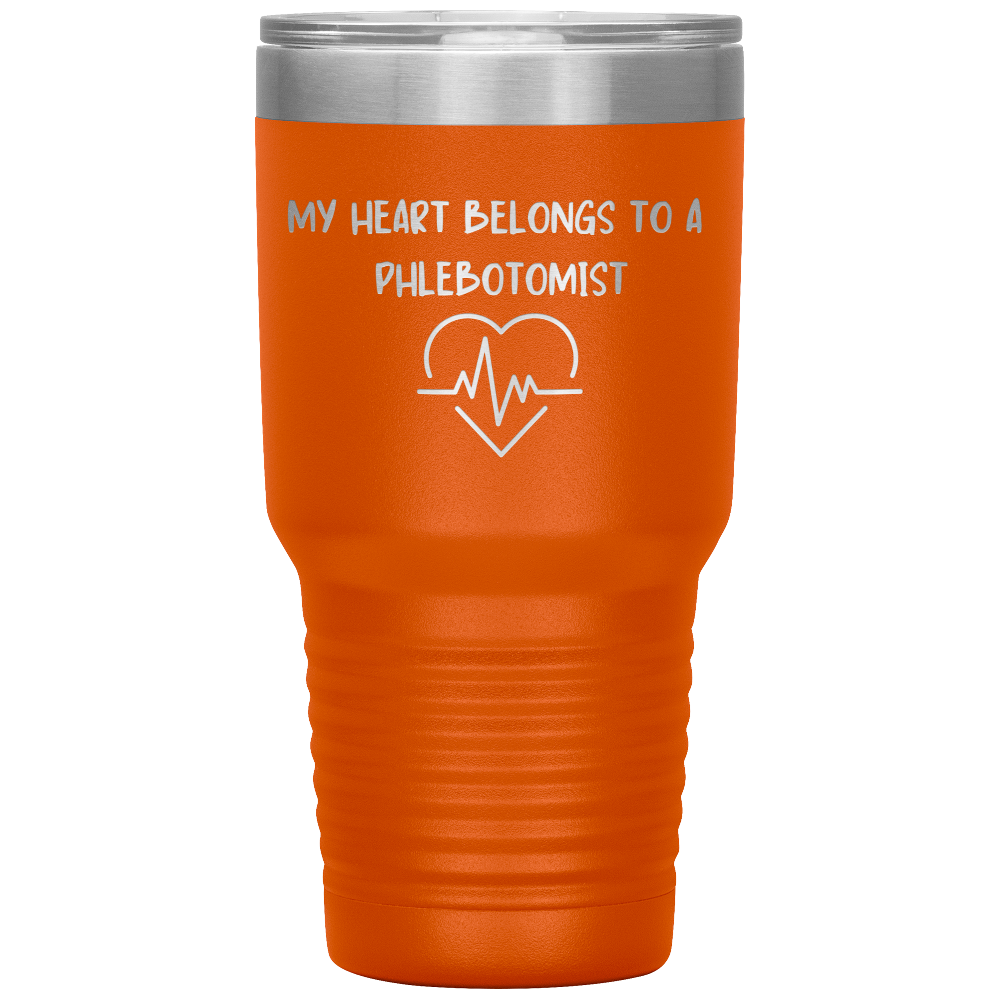 My Heart Belongs to a Phlebotomist – Stainless Steel Polar Tumbler 30oz