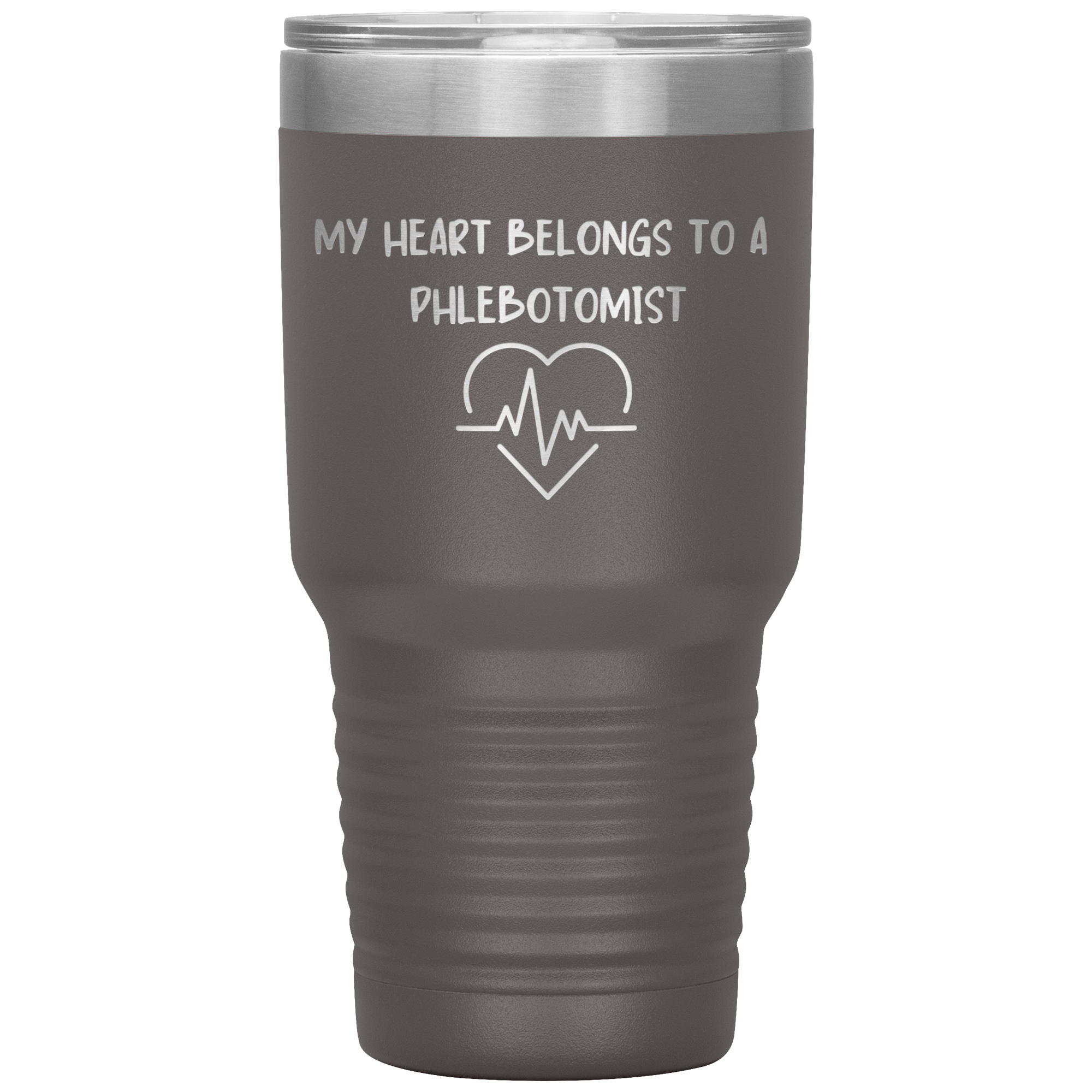 My Heart Belongs to a Phlebotomist – Stainless Steel Polar Tumbler 30oz