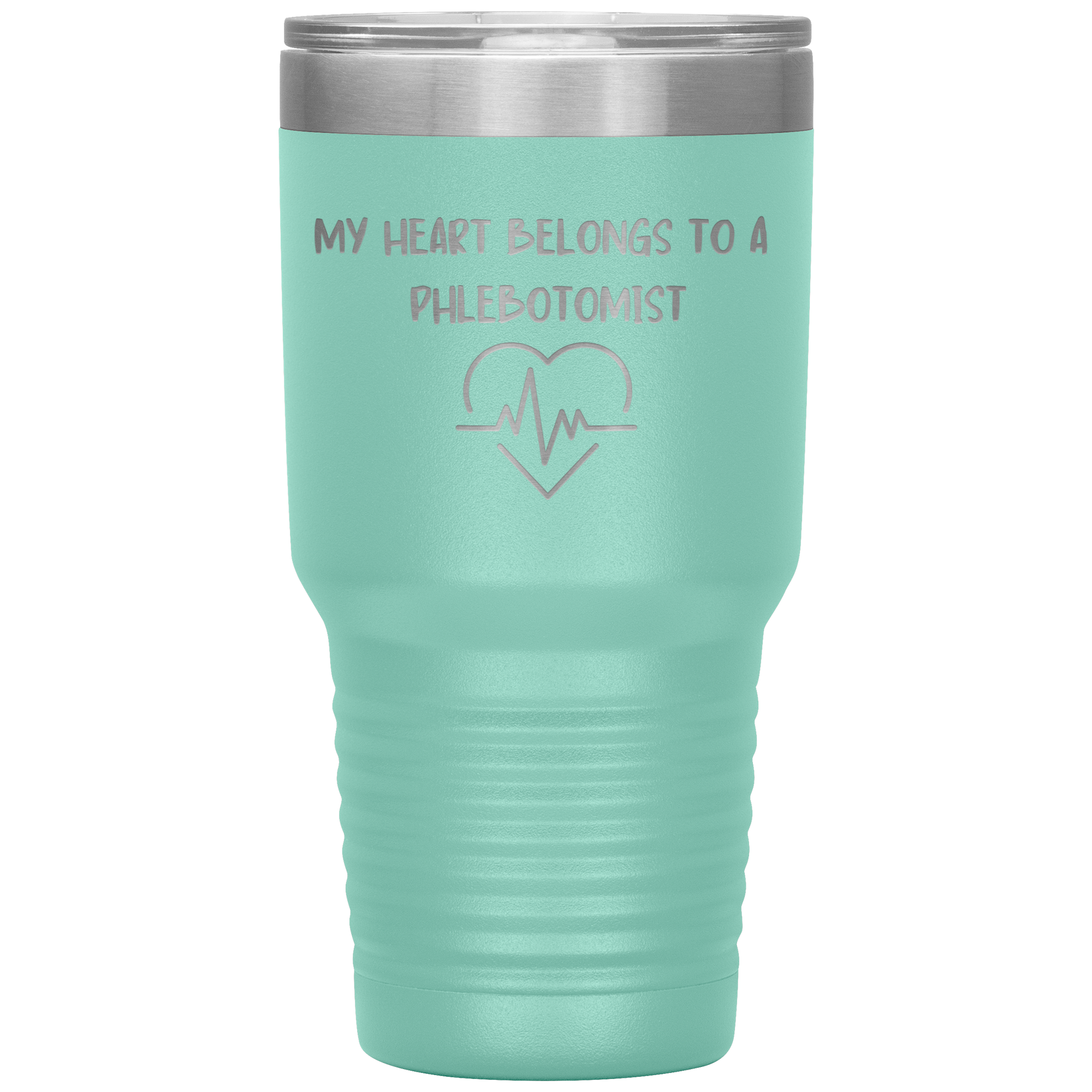 My Heart Belongs to a Phlebotomist – Stainless Steel Polar Tumbler 30oz