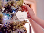 Occupational Therapist Gifts from Dad - Heart Ornament, Funny Quote, Perfect for Christmas decoration