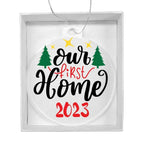 Our First Home Acrylic Keepsake Ornament