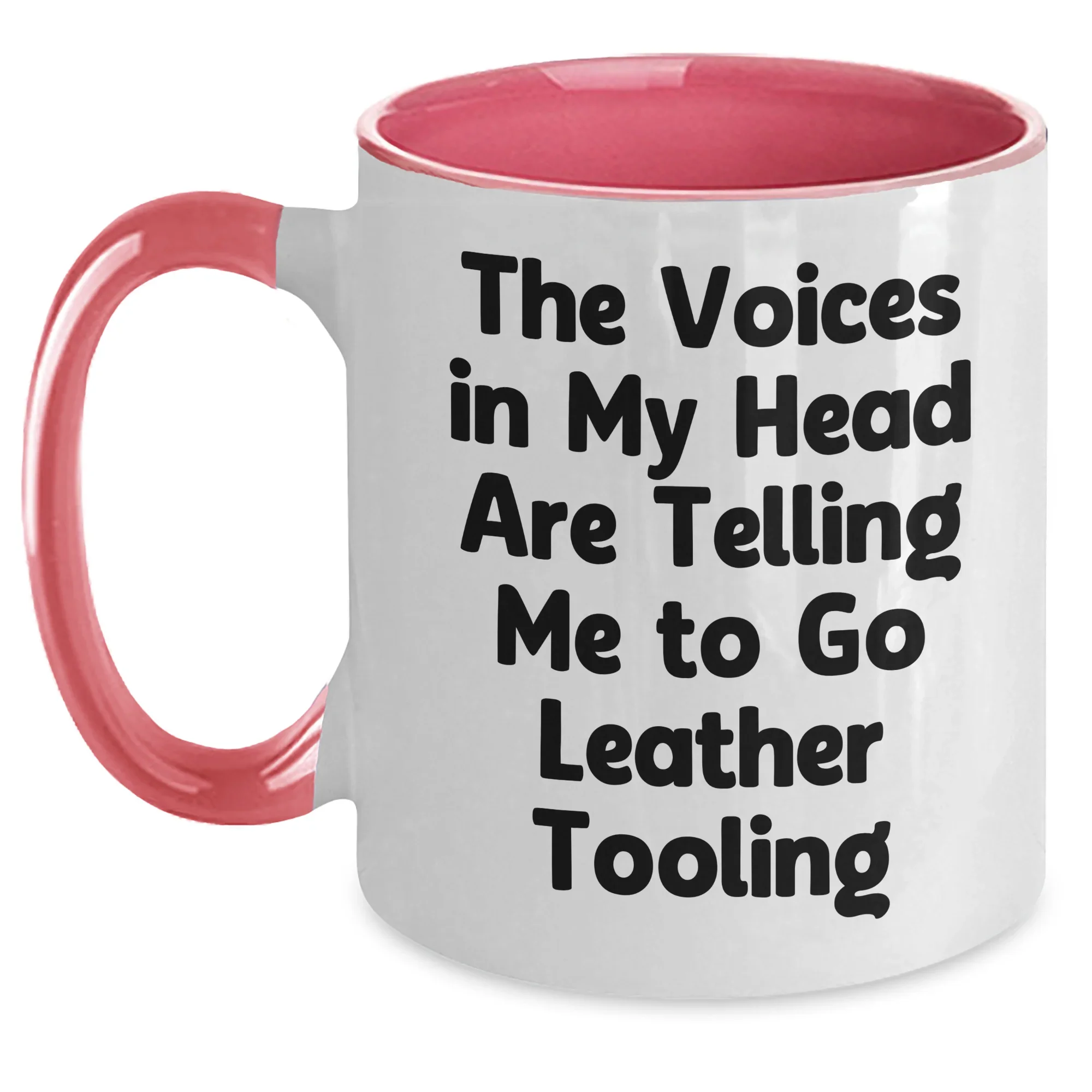 Funny Leather Tooling Gifts from Friends for Dad's Special Day - Two Tone Coffee Mug