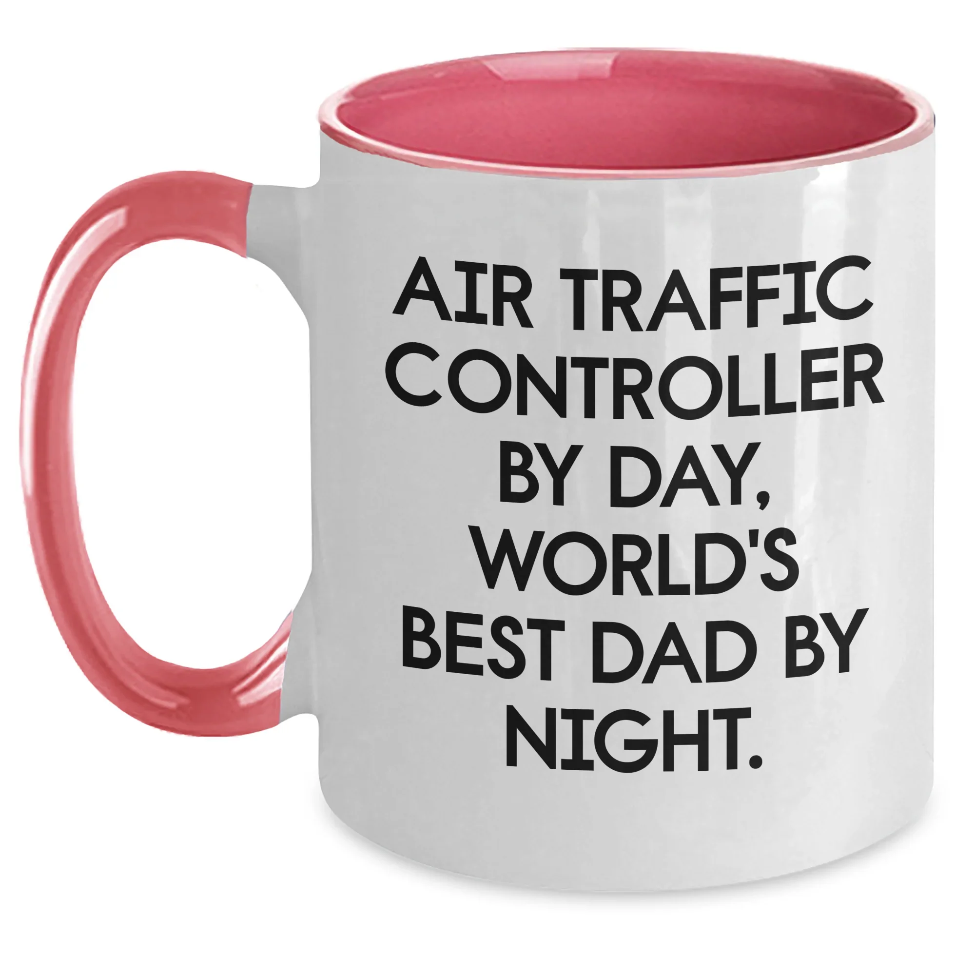 Funny Air Traffic Controller Gifts from Mom to Air Traffic Controller By Day, World's Best Dad By Night. Graduation Unique Gifts for Men