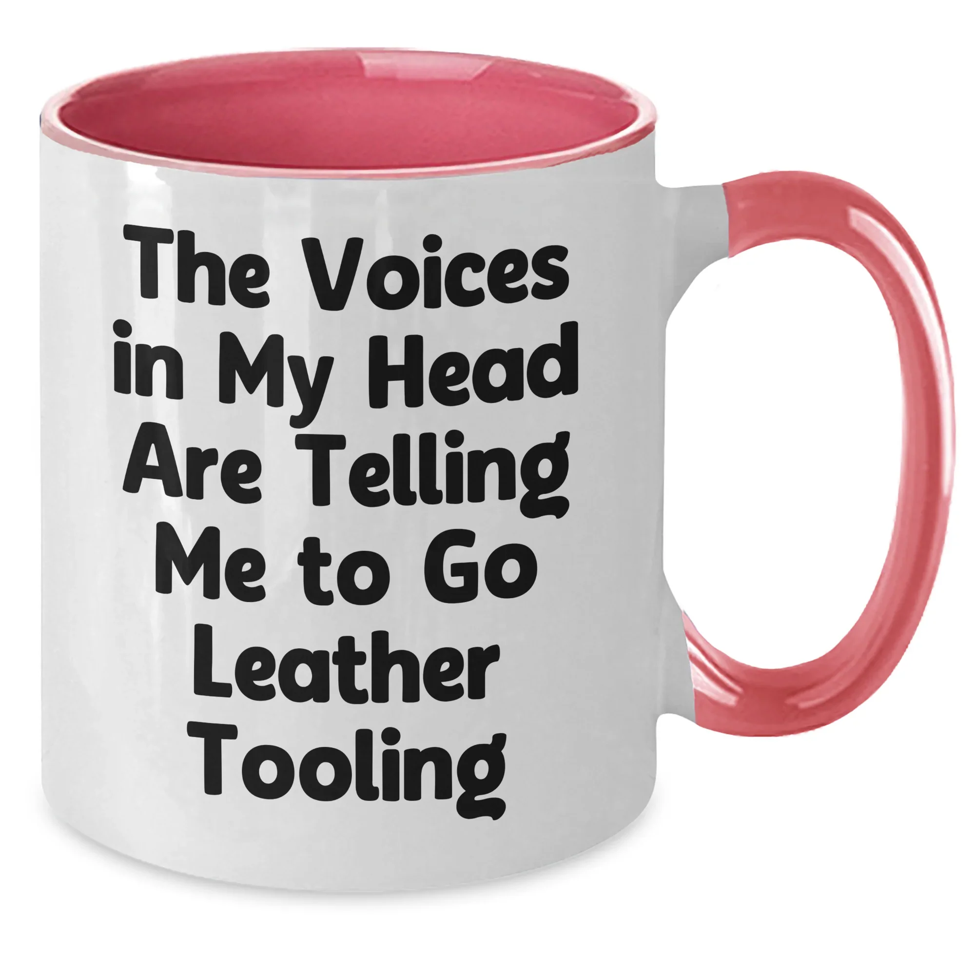 Funny Leather Tooling Gifts from Friends for Dad's Special Day - Two Tone Coffee Mug