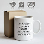 Hilarious Priest Mug Ceramic With Bold Quote Delights Clergy Daily