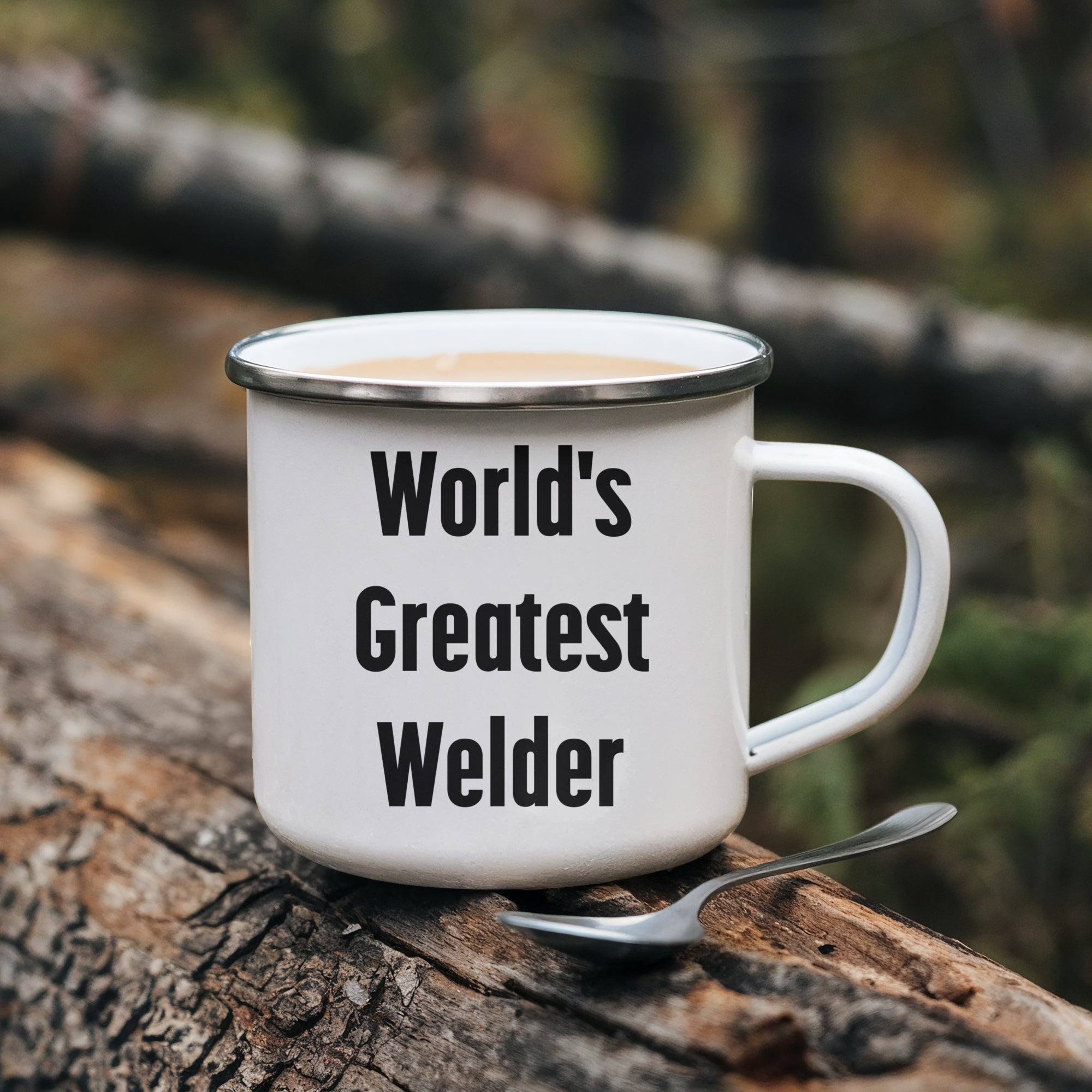 Epic Welder Camping Mug With Permanent Quote World's Greatest Welder