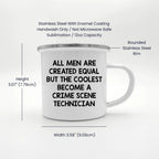 Crime Scene Technician Camping Mug The Coolest Grad Gift