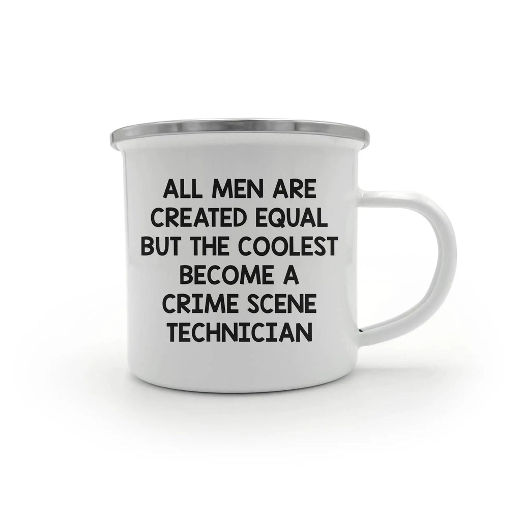 Crime Scene Technician Camping Mug The Coolest Grad Gift