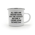 Crime Scene Technician Camping Mug The Coolest Grad Gift