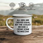 Crime Scene Technician Camping Mug The Coolest Grad Gift