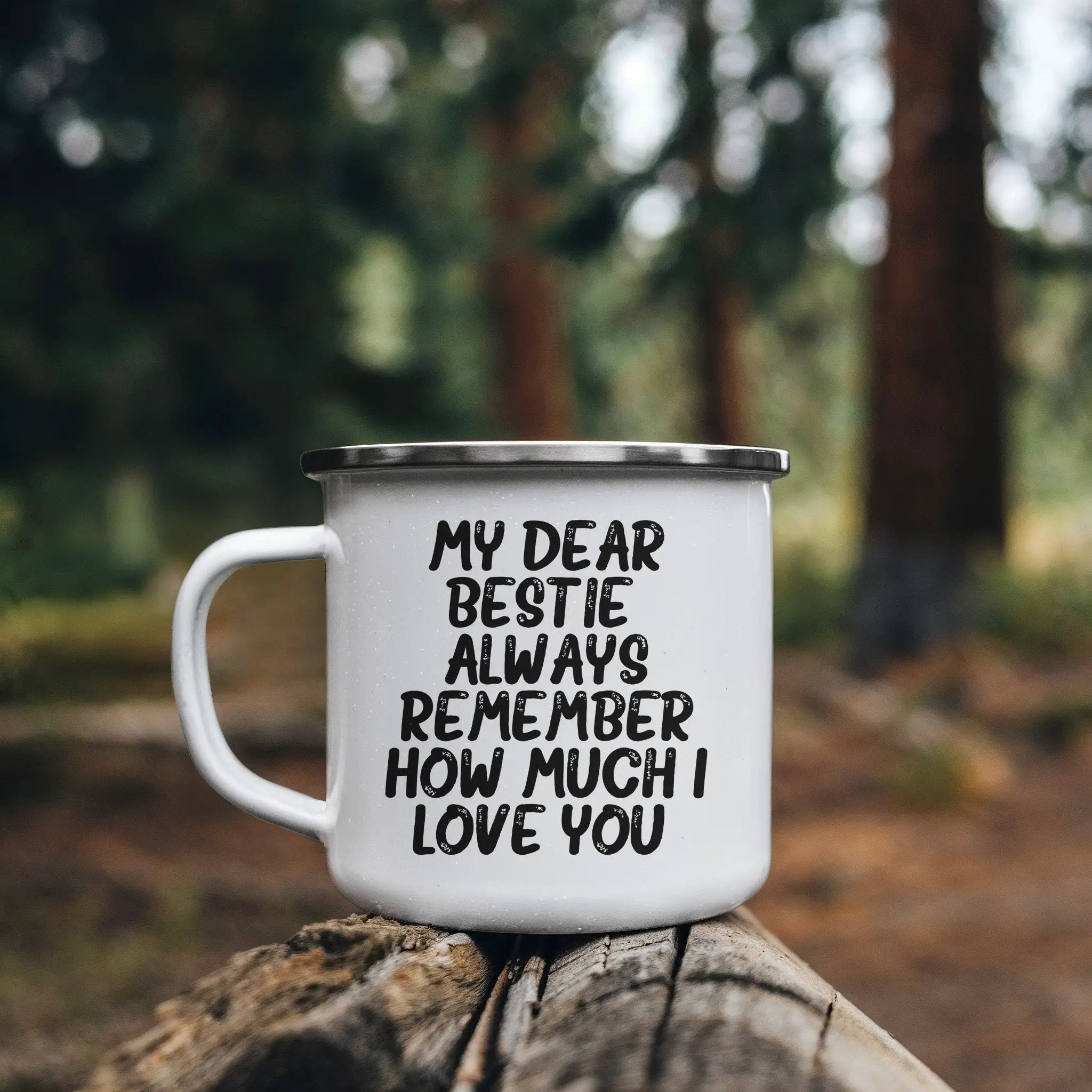 Bestie Camping Mug Always Remember How Much I Love You Graduation Gift