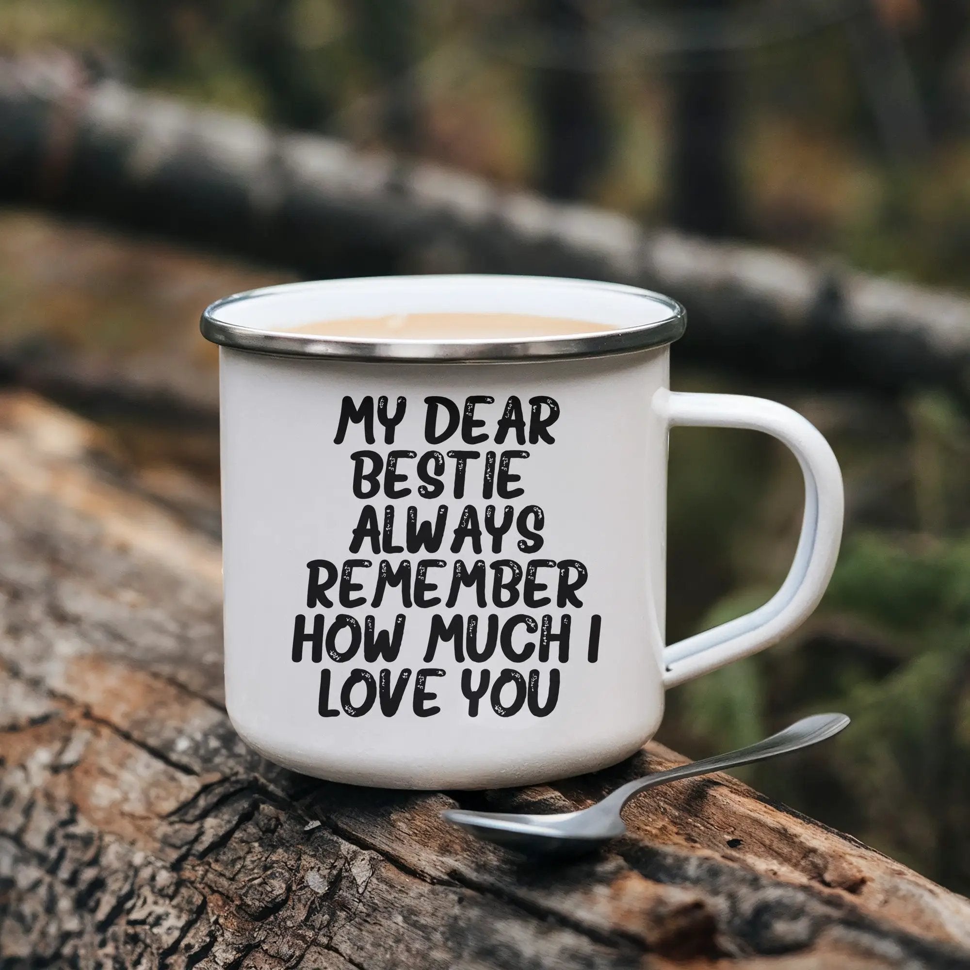 Bestie Camping Mug Always Remember How Much I Love You Graduation Gift