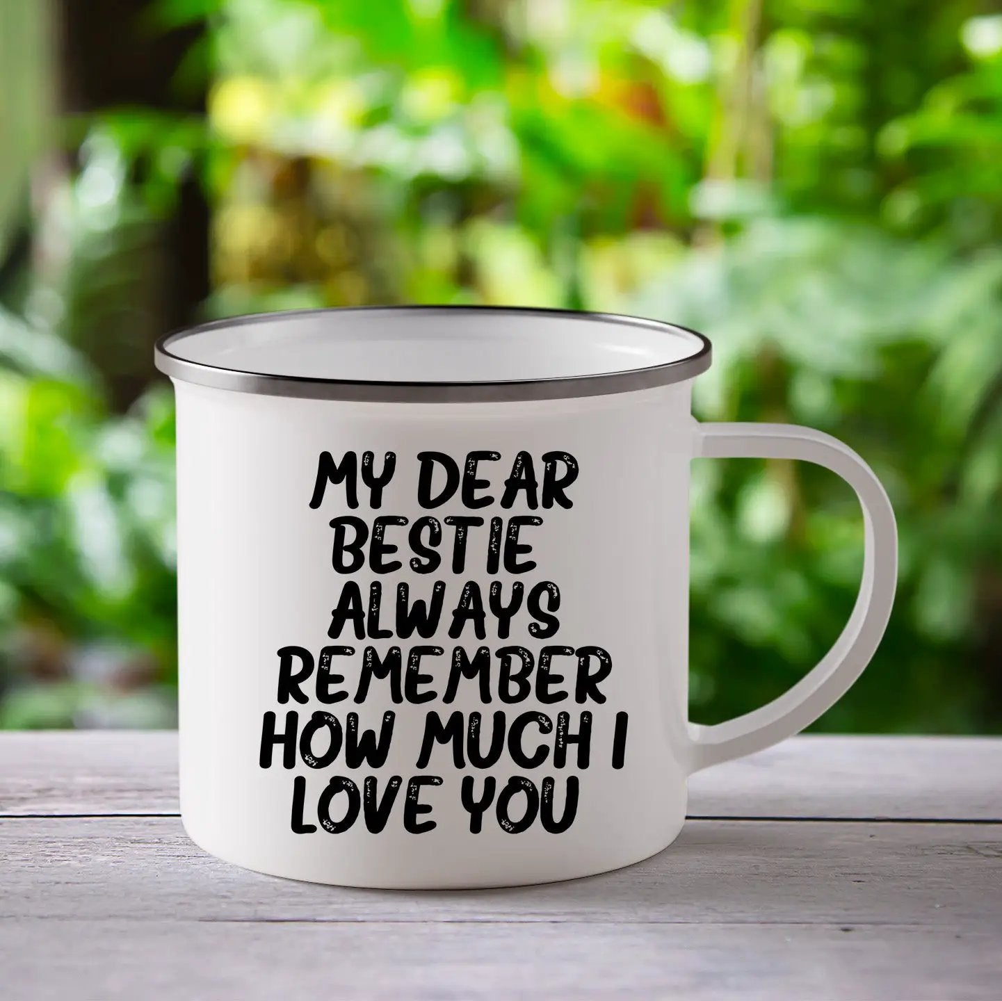 Bestie Camping Mug Always Remember How Much I Love You Graduation Gift