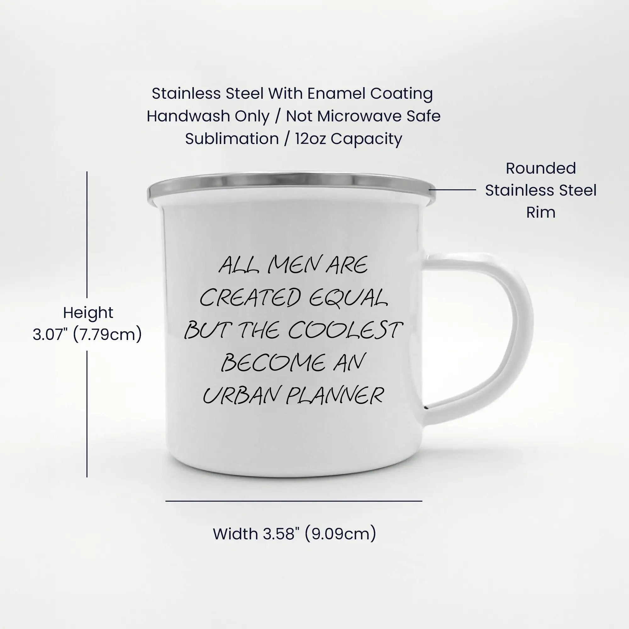 Urban Planner Mug All Men Are Created Equal The Coolest Graduation Gift