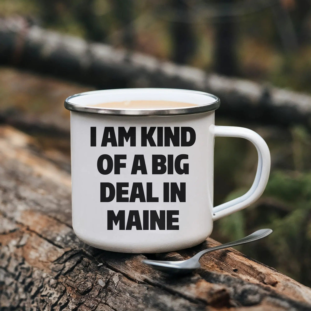 Maine Fan Camping Mug I Am Kind Of A Big Deal In Maine Graduation Gift