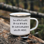 Security Guard Camping Mug Im Not Arguing Why Im Right Graduation Gift