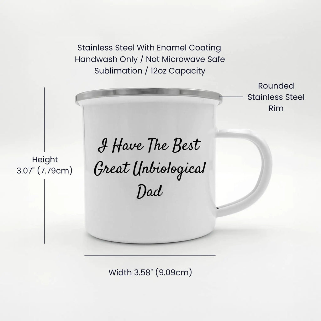 Unbiological Dad Mug Best Unbiological Dad Camping Gift