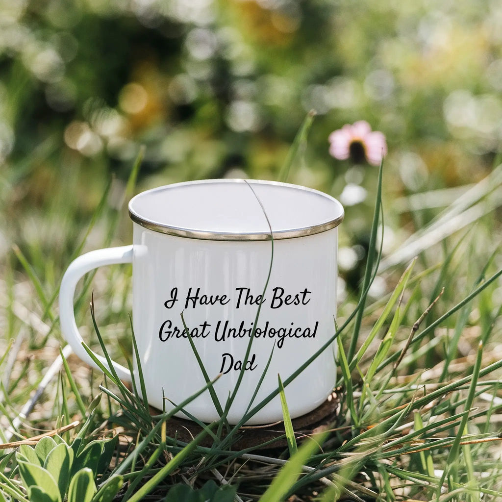 Unbiological Dad Mug Best Unbiological Dad Camping Gift