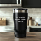 Surveyor Gift – “This Is What an Awesome Surveyor Looks Like” – Stainless Steel Insulated Tumbler – Great for Field Work or Office – 20oz & 30oz