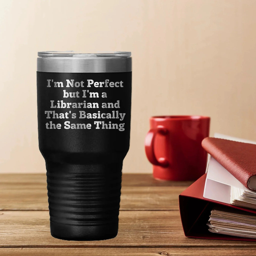 Funny Librarian Gifts from Friends to Librarian, Inspirational Tumbler for Graduation Unique Gifts