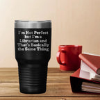 Funny Librarian Gifts from Friends to Librarian, Inspirational Tumbler for Graduation Unique Gifts