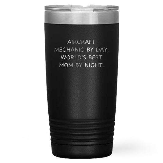 Aircraft Mechanic Gifts, Funny Quotes, Tumbler for Graduation - Gifts from Mom to World's Best Mom - Mallard Moon Gift Shop