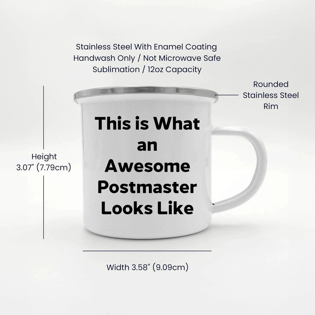 Postmaster Gifts from Friends - This Is What An Awesome Postmaster Looks Like, Camping Mug for Graduation Unique Gifts