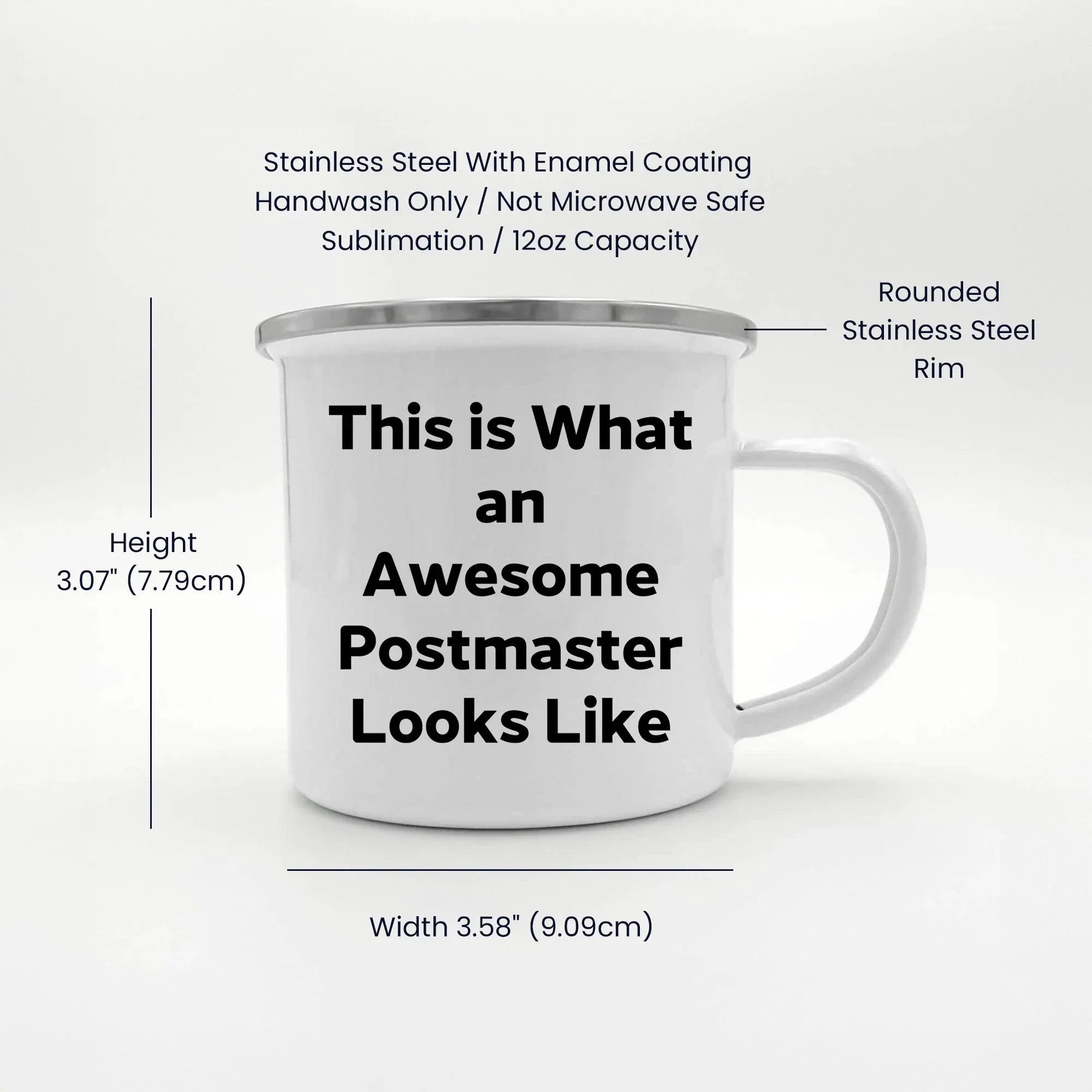 Postmaster Gifts from Friends - This Is What An Awesome Postmaster Looks Like, Camping Mug for Graduation Unique Gifts