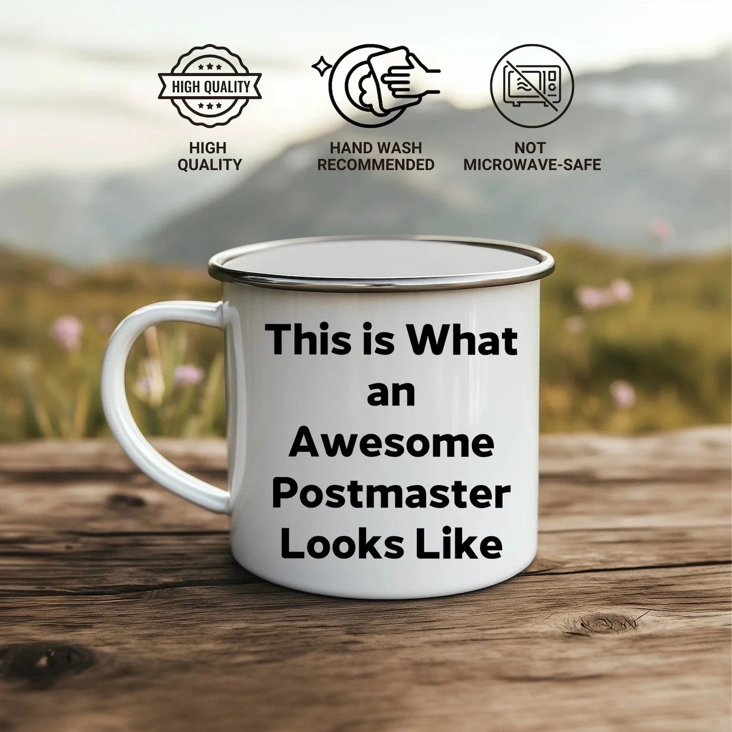 Postmaster Gifts from Friends - This Is What An Awesome Postmaster Looks Like, Camping Mug for Graduation Unique Gifts